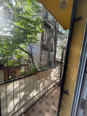 an open door to a balcony with a fence at Best house for family in Istanbul