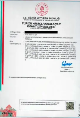 a screenshot of the korean embassy website at Bright Lovely Deluxe 1BD CondoPoolViews! #134 in Istanbul