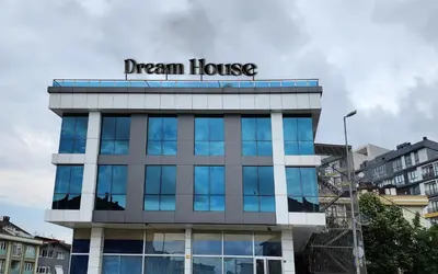 a building with a sign on top of it at Vanilla 11 in Istanbul
