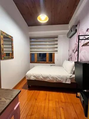 a bedroom with a bed and a window at Dimora Hotel Kadıköy in Istanbul