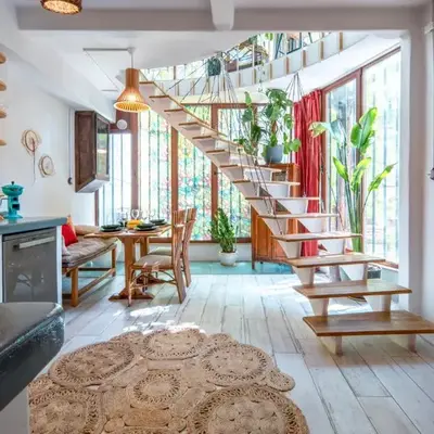 Boheme House with Bathtub & Terrace