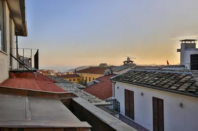 a view of the roofs of buildings in a city at Hotel The Public - Special Category in Istanbul