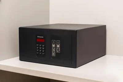 a microwave oven sitting on top of a counter at Vucino Suites in Istanbul
