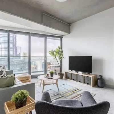 Elegant 1BD Terrace Gem PoolParking! #344