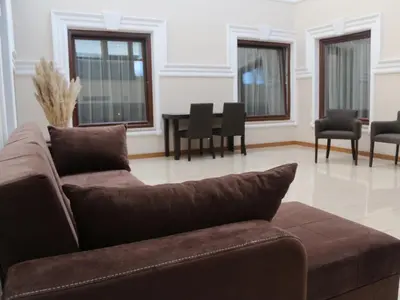 a living room with a couch and chairs at Helenapolis OTEL in Yalova