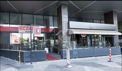 a store front of a building with a lot of windows at Enjoy luxury family apt in Istanbul