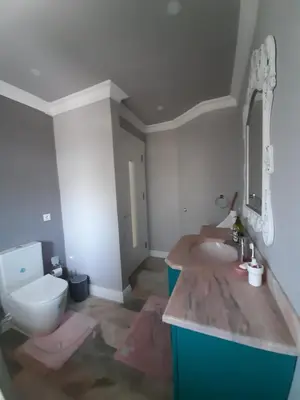 a bathroom with a sink and a toilet in it at Kilyos Serendipity in Sarıyer