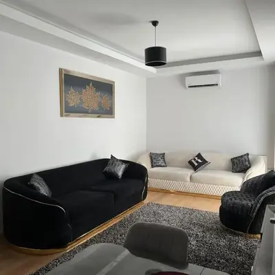 Luxury Designed Comfortable 2 Rooms & 1 Living room Apartment Free Parking Garaj