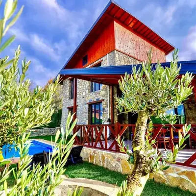 Sakarya Sapanca Kuruçeşme de 3 Oda 1 Salon Özel Havuzlu - Şömineli 6 Kişilik Taş Ev -SPN-3670