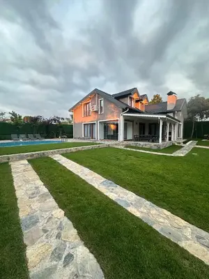 a large house with a lawn and a swimming pool at Luxury Big Villa in Sapanca with Pool SKMaxx in Sapanca