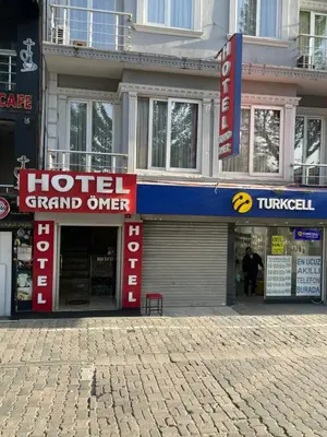 a hotel grandstand next to a building at Hotel Grand Ömer in Istanbul
