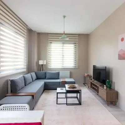 Modern 1BR with Elegant Design in Göktürk