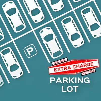 a poster for a parking lot with cars at Mandala Karaköy Hotel in Istanbul