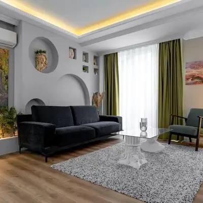 Luxury 1BR Duplex with Terrace & Office in Tomtom