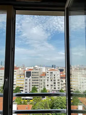 a view of a city from a window at SE Group Corner Suites in Istanbul