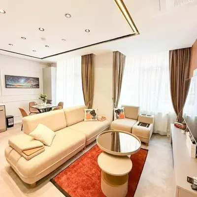 Taksim Square 1 plus 1 fully equipped air conditioned luxury apartment