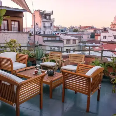 High Garden Rooftop Terrace Apartment Around Galata Tower
