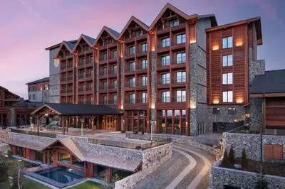 a rendering of a hotel with a building at Ceylan Splend'or Uludag, Autograph Collection