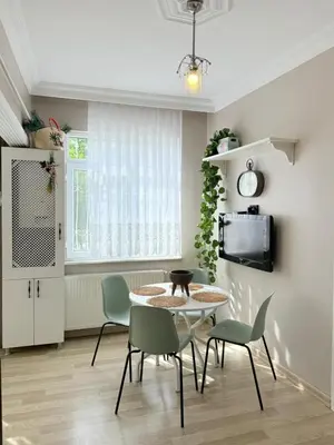 a dining room with a table and chairs at sultans corner in Istanbul