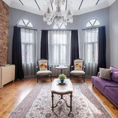 Grand Historic 3BD2Bath Galata Tower Pad! #408