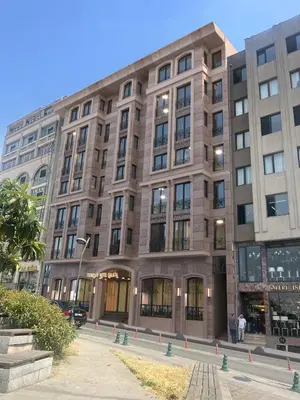 a large building on a city street at Trendlife Hotels Galata in Istanbul