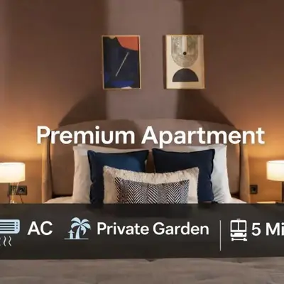 Renovated Flat near Tram All Rooms AC