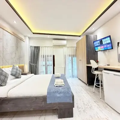 The Blue Mansion Modern Rooms