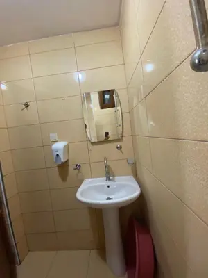 a bathroom with a sink and a mirror at Lapina Suite & Restaurant in Cebeci