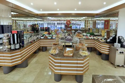 a store with a bunch of food on display at Aspen Hotel & SPA Istanbul Old City in Istanbul