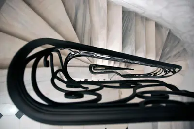 a close up of a black hose on a bed at Taksim Prelude Hotel in Istanbul