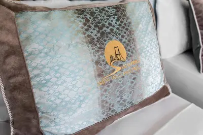 a close up of a bag with a zipper at Istanbul Sirkeci Hotel in Istanbul