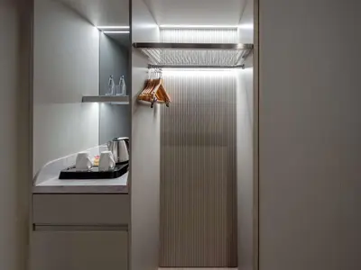 a bathroom with a shower and a sink at Mercure Istanbul Altunizade in Istanbul