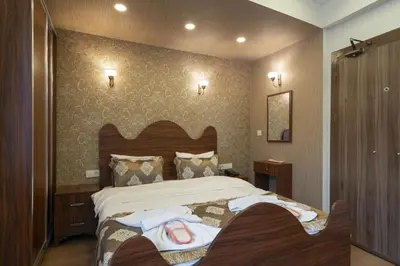 a bedroom with a large bed in a room at Capricorn by Otantik Suites in Istanbul