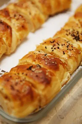 a plate of pastries sitting on a table at Hotel Expocity Istanbul in Avcılar