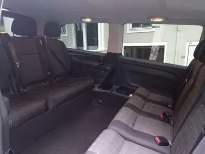 a rear view of the back seats of a minivan at Gul Otel in Istanbul