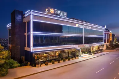 a rendering of a building with a street in front at Best Western Premier Hidden Hills Hotel in Istanbul