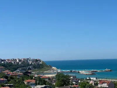 a view of a city and the ocean at KILIÇ MOTEL in Istanbul
