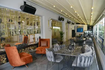 a restaurant with tables and chairs in a room at A11 HOTEL Exclusive in Istanbul