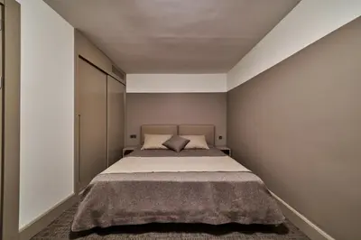a bedroom with a large bed in a room at Selini Hotel İstanbul Airport in Istanbul