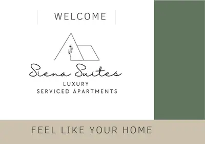 a logo for a real estate agency with a triangle at Luxury Central Fully Equipped 2BR 2BA Apartment by Siena Suites in Istanbul