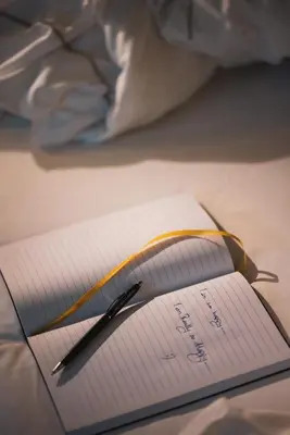 a pen sitting on top of a piece of paper at Hotel Saint Sophia in Istanbul