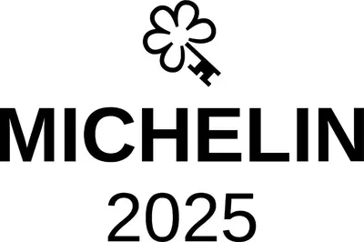 a stamp with a clover in the middle of the word michilining at AJWA Sultanahmet - Preferred Hotels LVX Collection in Istanbul