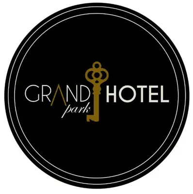 a black and white circle with a gold key at Grand Park Hotel Corlu City Center Bed and Breakfast in Corlu