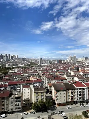 a view of a city with houses and buildings at Classic Suite SH17 in Esenyurt
