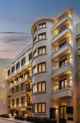 an architectural rendering of a building at Gleam Collection Hotel in Istanbul