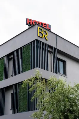 a hospital building with a sign on top of it at BRANDROOM HOTEL in Istanbul
