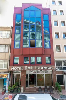 a hotel unit istanbul in front of a building at OTEL ÜMIT İSTANBUL in Istanbul